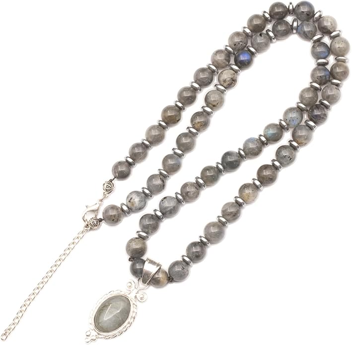 Natural Carnelian Agate Silver Pendant, Genuine Black Onyx Beaded Necklace, Gemstone Strong Necklace, 18x13 Cabachon, Fashion Dainty Jewelry, Healing Crystal Chakra Necklace, Minimalist Necklace
