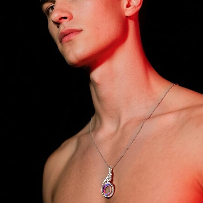Kate Lynn “Rise From the Ashes” Phoenix Necklaces for Men Women, 18~27 Inch Adjustable Necklace, Ideal Birthday Gift Christmas Gift for Men Women, Symbol of Luck and Renewal