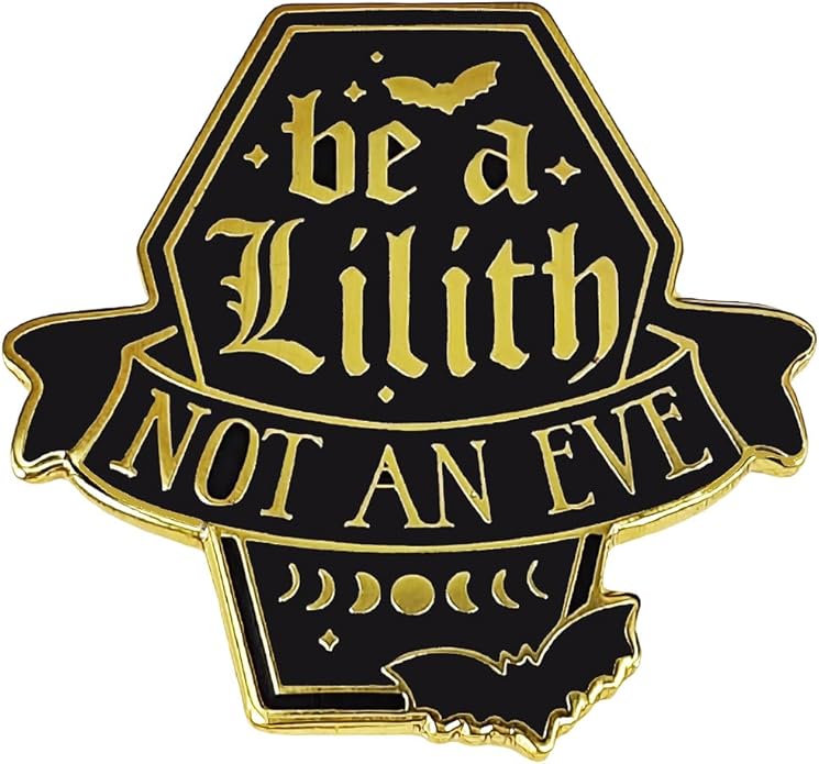 Ficsowy Coffin Enamel Brooch