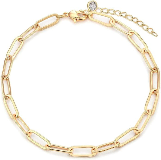 Solza 2 Layer Gold Plated Bracelet – Stainless Steel Adjustable Layered Chain with 3mm Beads, 18K Gold Plated Non Tarnish Jewelry for Women, Elegant Beaded Bracelet Stack for Everyday Wear