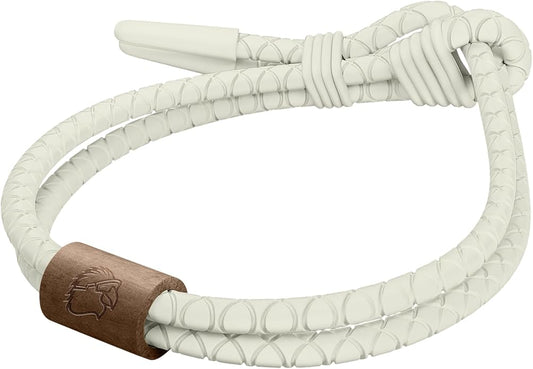 Rowdy Parrot The Driftwood FlexTech Adjustable Silicone Rope Bracelet: Waterproof, Sweatproof, Sunproof, Minimalist Surf, Golf Jewelry for Men - One Size Fits All
