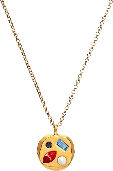 Birthdate 14k Gold Necklace for Women - 16-20in Adjustable 14 Karat Gold Chain with Lobster Clasp - Cadenas de Oro 14k Puro Para Mujer, Ladies Jewelry Birthstone