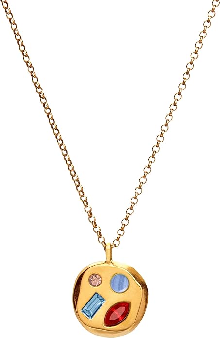 Birthdate 14k Gold Necklace for Women - 16-20in Adjustable 14 Karat Gold Chain with Lobster Clasp - Cadenas de Oro 14k Puro Para Mujer, Ladies Jewelry Birthstone