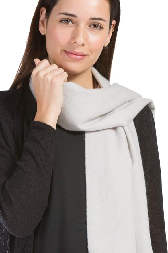 Fishers Finery Women's 100% Pure Cashmere Winter Scarf
