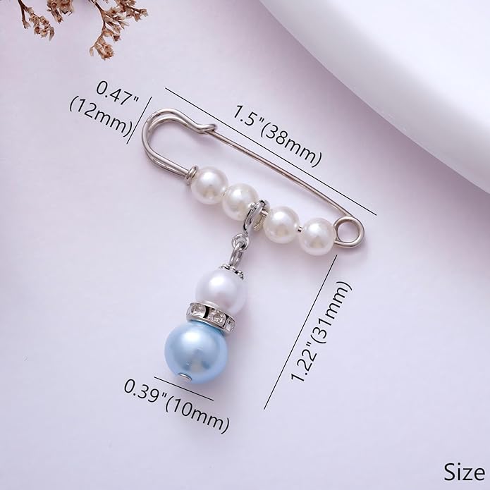 Ralukiia Something Blue Charm Gift for Bride from Mom and Dad, Blue Bridal Bouquet Charm, Daughter Wedding Gifts from Parents, Bridal Shower Gift