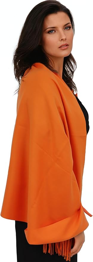 Ocomfly 100% Pashmina Scarf for Women - Premium Womens Scarves - Gift Boxed - Shawls or Wraps - Ultra Soft and Warm