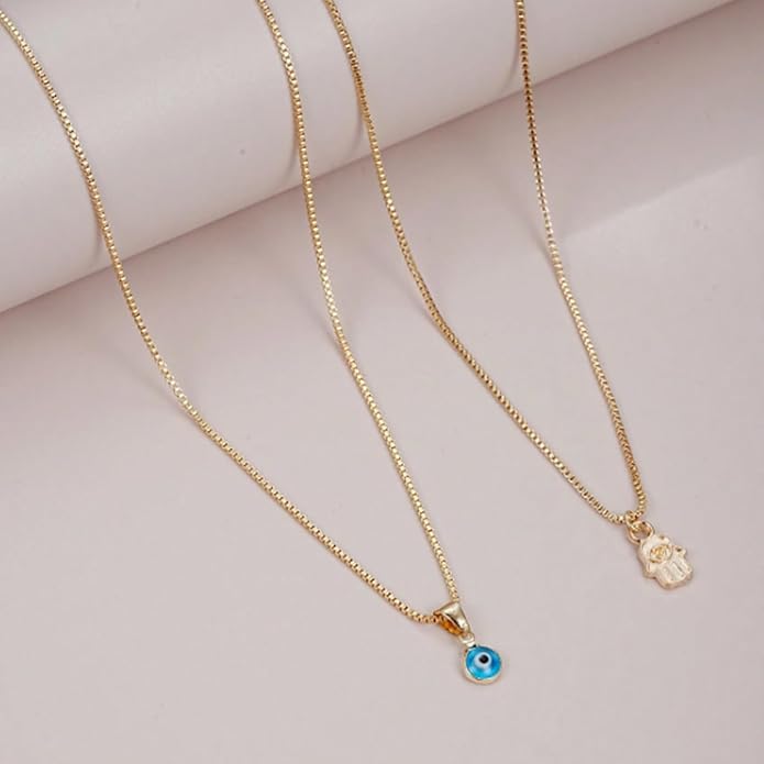 Long tiantian Evil Eye Necklace for Women Men Necklace Evil Eye Jewelry Blue Turkish Glass Leather Rope Pink Lucky Protection Necklace Jewelry Valenty Day Gifts for Men Women