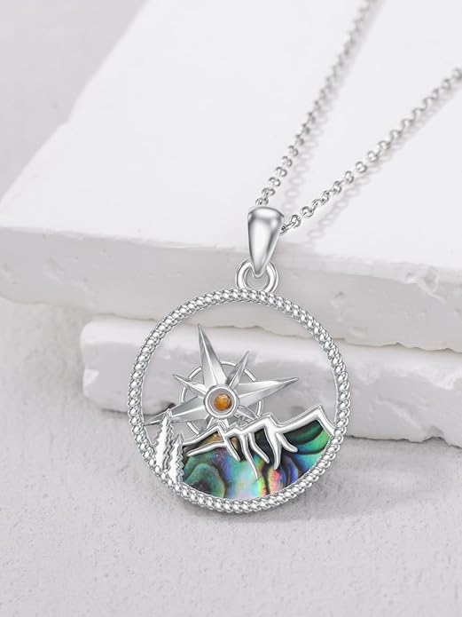 Seiyang 925 Sterling Silver Mustard Seed/Cross/Star of David/Triquetra Trinity Knot/Celtic/Claddagh Necklace Christian/Irish Jewelry Gifts for Women Mom Her