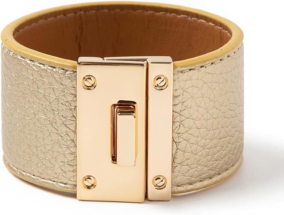Rantanto Braid Leather Wrap Bracelet Trendy Stackable Crystal Cuff Boho Gold Heart Bracelet Jewelry Gift For Women