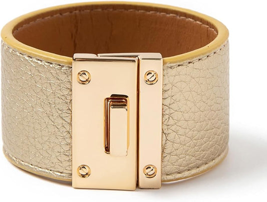 Rantanto Braid Leather Wrap Bracelet Trendy Stackable Crystal Cuff Boho Gold Heart Bracelet Jewelry Gift For Women