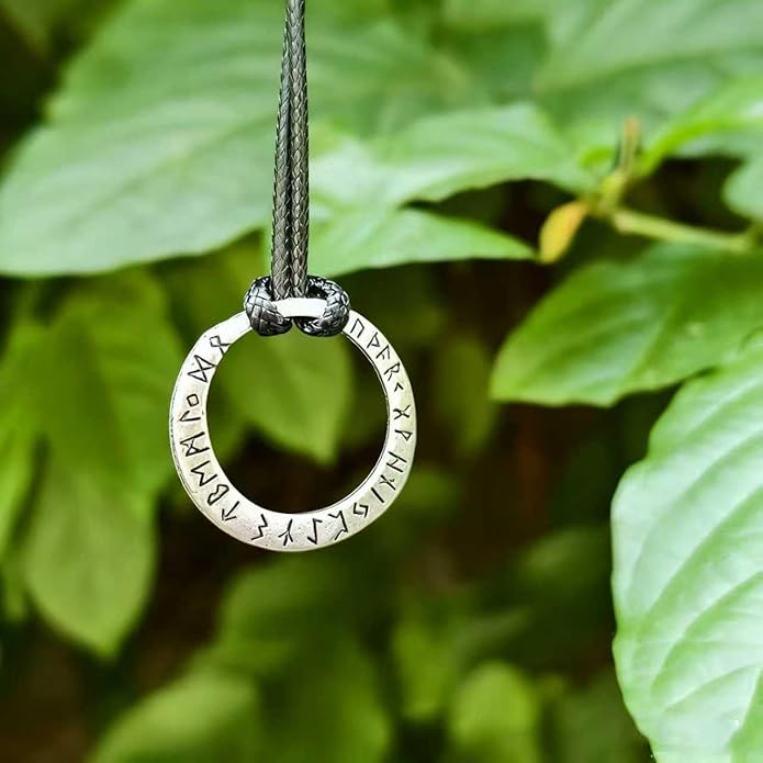 S925 Sterling Silver Viking Pendant, Norse Mythology Inspired Men's Jewelry, Perfect for Necklaces, Gift for Father's Day, Christmas, Birthday