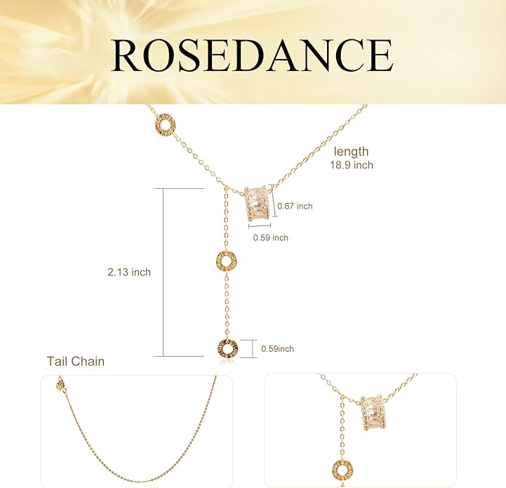 ROSEDANCE Heart Necklace for Women, 14K Gold Plated Dainty Heart Necklace, Tiny Love Symbol Pendant Choker, Minimalist Dainty Jewelry Gift, Valentines Day Anniversary Birthday