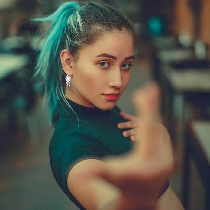 Madison Tyler 80s 90s Earrings for Women | Fun UFO Alien Earrings Space Earrings for Women