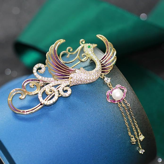 Animal Brooch for Women Girls Rhinestone Animal Brooch Lapel Pin Jewelry Gift for Mom Wife