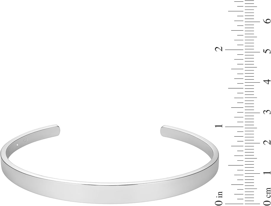 Amazon Essentials Cuff Bracelet, 8"