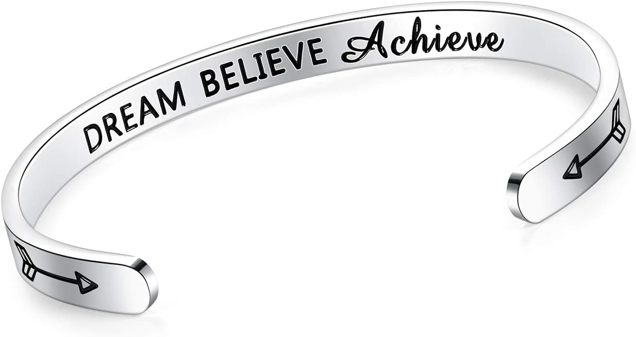 SAM & LORI Personal Bracelets for Teens/Women-Inspirational Jewelry Gifts (Various Designs) for Daughter/Sister/Mom/Friends-Adjustable Bracelet in a Pretty Gift Box