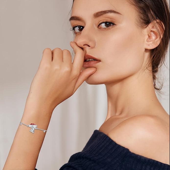 Animal Bracelet for Women 925 Sterling Silver Cat/Dolphin/Turtle/Horse Bracelet Jewelry Gifts