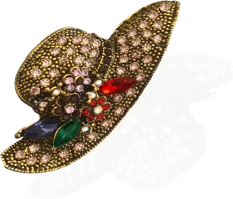 la luen Brooch Pins For Women Fashion Elegant Brooches Lapel Badges Coat Sweater Scarves Shawl Dress Accessory Wedding Party Prom Jewelry