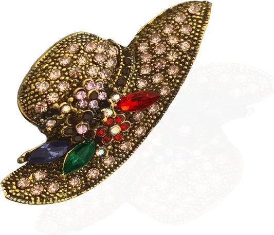la luen Brooch Pins For Women Fashion Elegant Brooches Lapel Badges Coat Sweater Scarves Shawl Dress Accessory Wedding Party Prom Jewelry