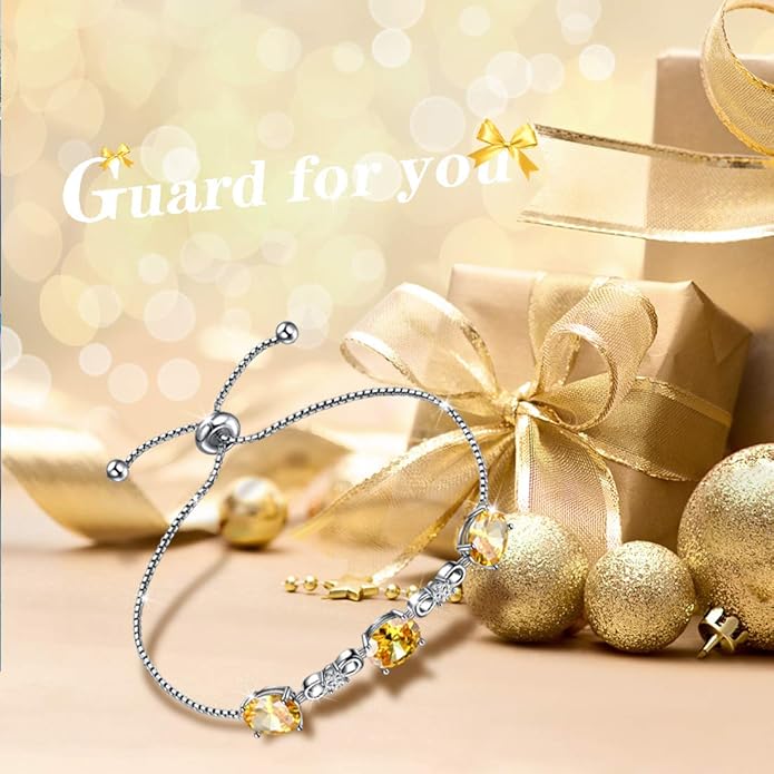 Aurora Tears 925 Sterling Silver 12 Birthstones Necklace/Earring/Ring/Bracelet Women Birthstone Pendant Crystal Fashion Birthday Jewelry Christmas Gift for Girls Women