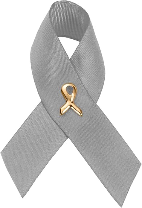 1/2/5/10/25/50/100pcs Satin Awareness Ribbon Pins (Pick your color), for Cancer & Disease Awareness, Bulk Quantities for Fundraising, Events, Gift Giving