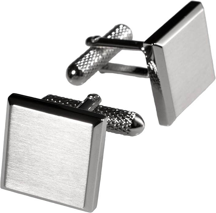 [TAVARAT] Cufflinks for Men cuff links mens Black Silver Light Gold Tps-166