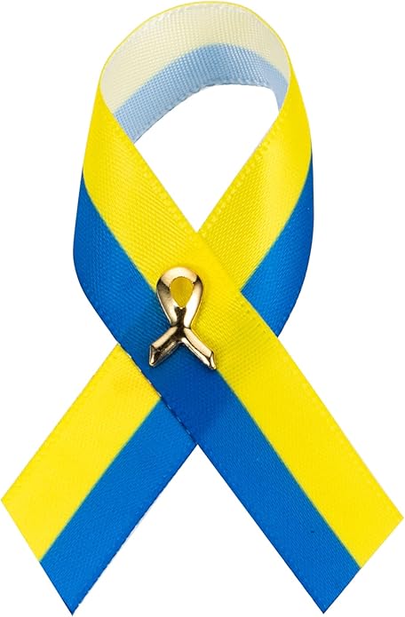 1/2/5/10/25/50/100pcs Satin Awareness Ribbon Pins (Pick your color), for Cancer & Disease Awareness, Bulk Quantities for Fundraising, Events, Gift Giving