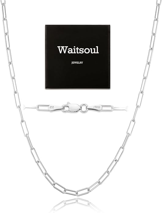 925 Sterling Silver Singapore Chain Lobster Clasp Paperclip Necklace for Women Sparkling Chain 2mm2.5mm3mm4mm5mm Gifts for Her