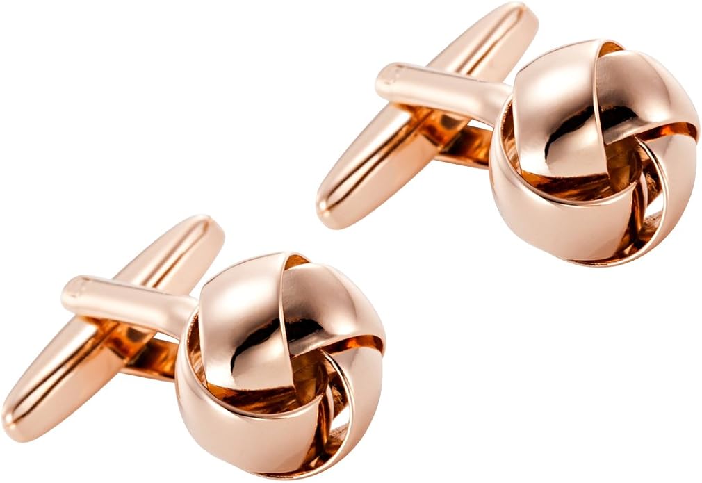 Stunning Mens Nautical Knot Stainless Steel Cufflinks