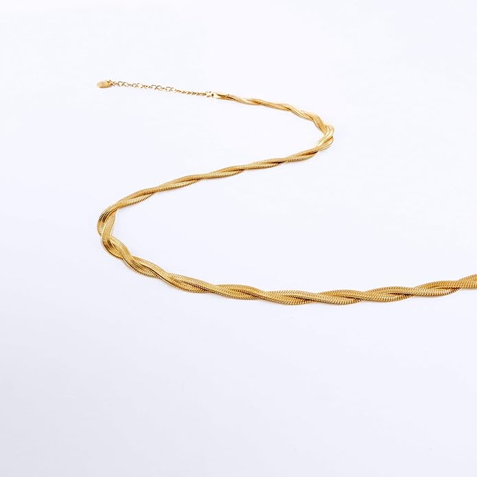 ROSEDANCE Heart Necklace for Women, 14K Gold Plated Dainty Heart Necklace, Tiny Love Symbol Pendant Choker, Minimalist Dainty Jewelry Gift, Valentines Day Anniversary Birthday