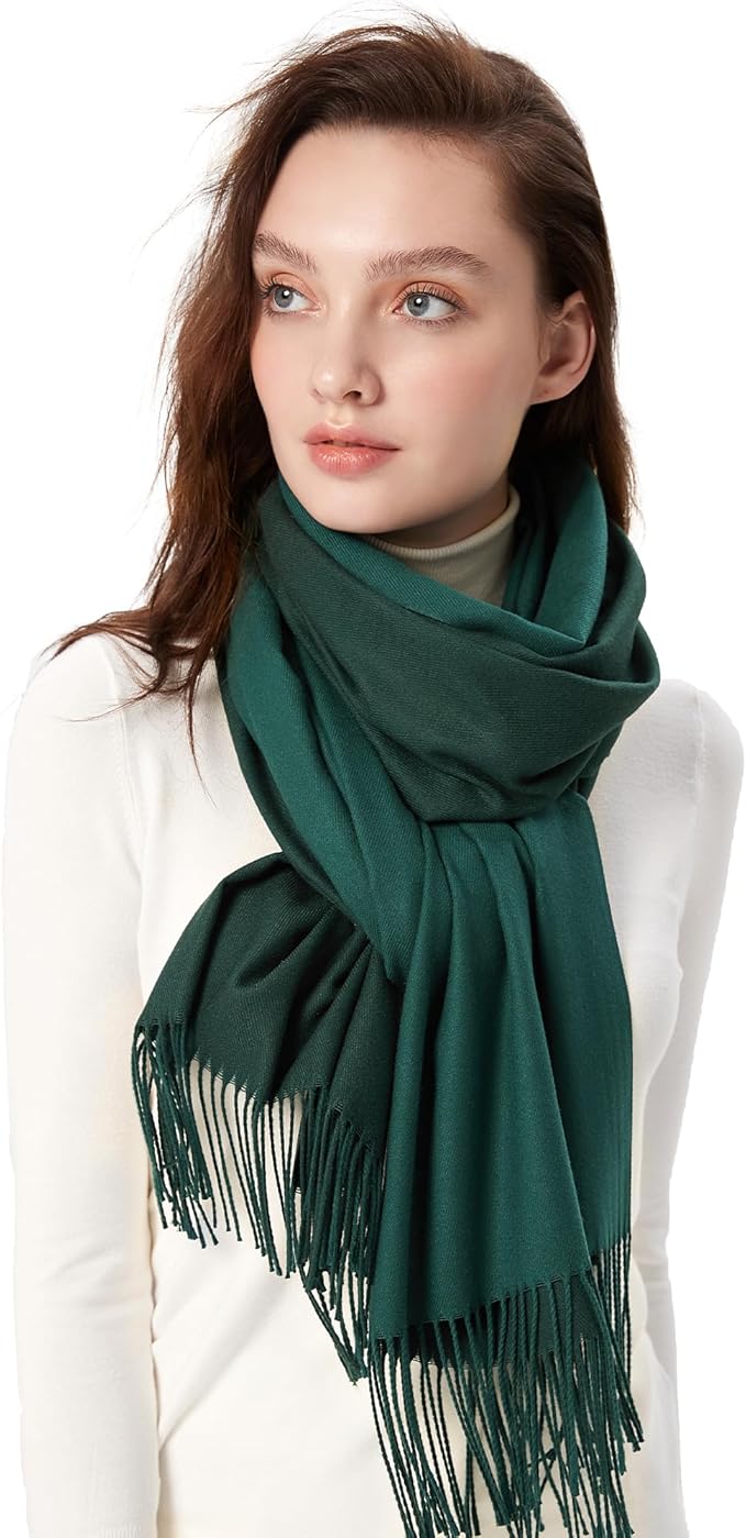 maamgic Women's Winter Scarf Soft Warm Scarf for Women Cozy Shawl Wraps for Women Lightweight Pashmina Style Wrap