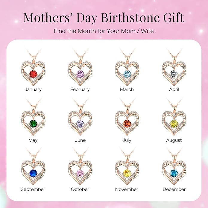 18K Rose Gold Necklaces for Women Birthday Gifts for Women Jewelry for Women Birthday Gifts for Wife Girlfriend Daughter Wife Birthday Gifts for Anniversary Mothers Day Christmas Valentines Gifts