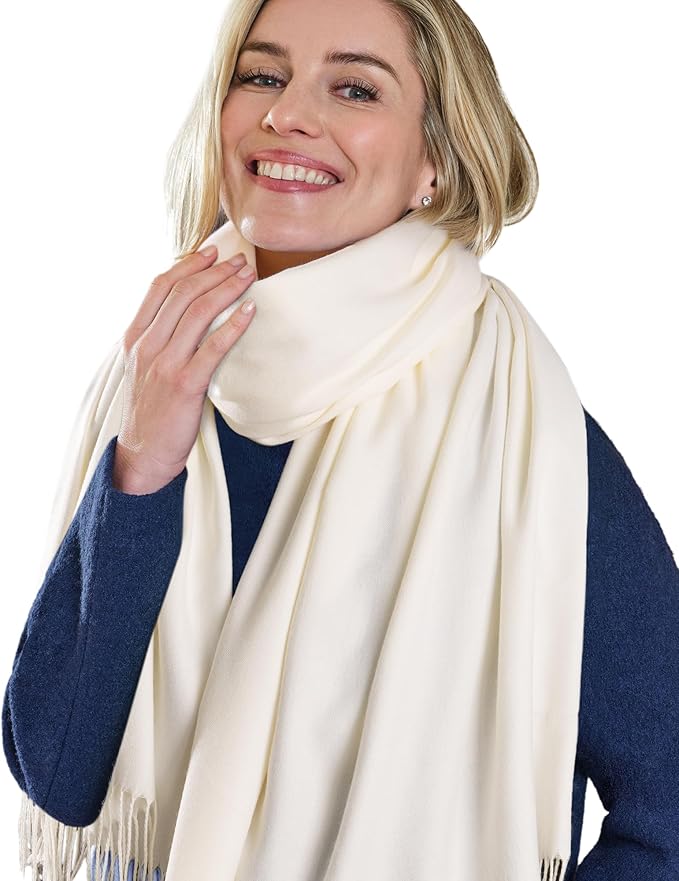 FURTALK Winter Scarf for Women Pashmina Shawl Wraps Soft Warm Fashion Blanket Scarves Gifts