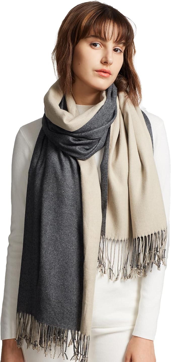 maamgic Women's Winter Scarf Soft Warm Scarf for Women Cozy Shawl Wraps for Women Lightweight Pashmina Style Wrap
