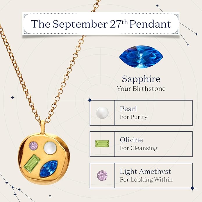 Birthdate 14k Gold Necklace for Women - 16-20in Adjustable 14 Karat Gold Chain with Lobster Clasp - Cadenas de Oro 14k Puro Para Mujer, Ladies Jewelry Birthstone