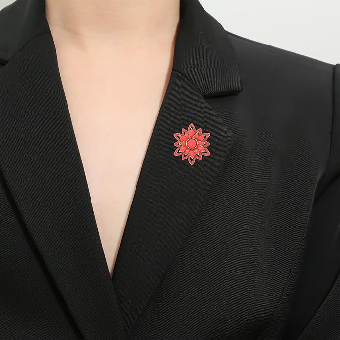 Turquoise West Cowboy Oval Tear Drop Brooch Pin for Women Retro Brooches Pins Classic Fashion Jewelry Accessories Gift