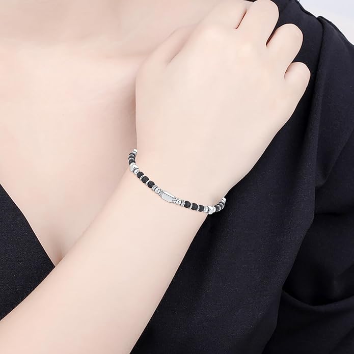 Beaded Bracelets for Women - Silver and Gold Boho Bracelets, Trendy Jewelry Gifts for Lover, Mom, Friends