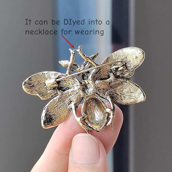 la luen Brooch Pins For Women Fashion Elegant Brooches Lapel Badges Coat Sweater Scarves Shawl Dress Accessory Wedding Party Prom Jewelry