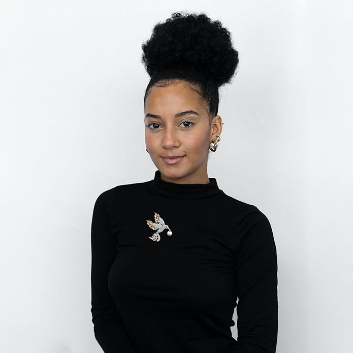 Animal Brooch Insect Bird Brooches Pearl Rhinestone Crystal Brooch 18k Gold-Plated Lapel Pins Jewelry Gifts Birthday Gifts for Women Men