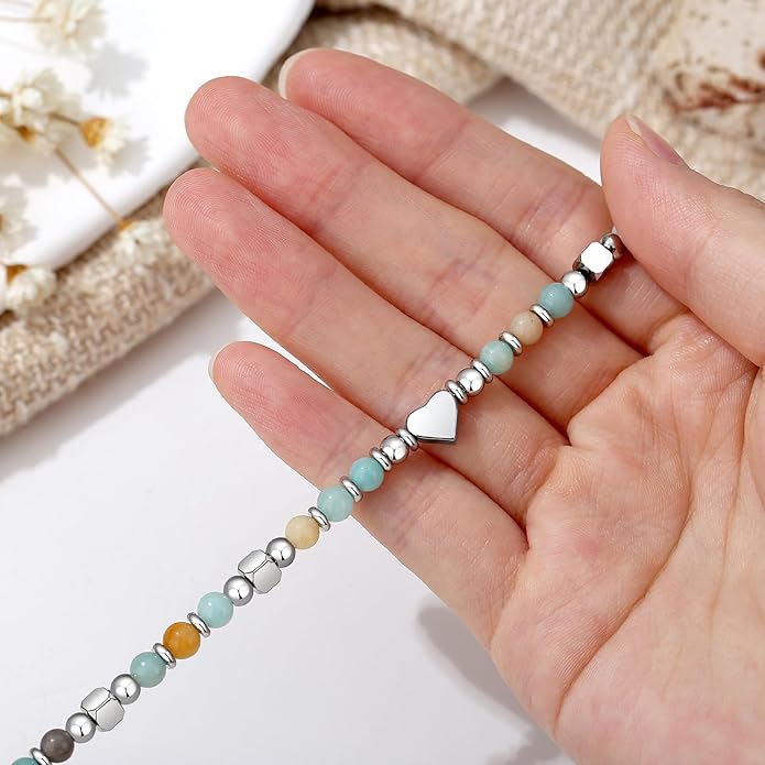 TONY & SANDY Tiny Beaded Bracelets for Women, Sometimes You Forget You're Awesome Gift, Unique Stocking Stuffers for Women, Mom, Daughter, Wife, Coworker, Best Friend, Bestie, Granddaughter