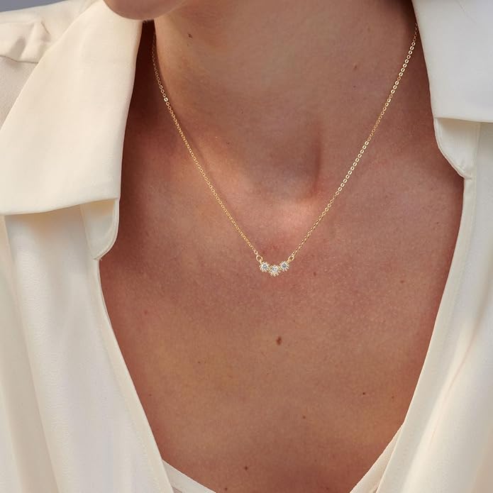 Gold Necklace for Women-14K Gold Plated Bow,Dragon,Shell, Palm Tree, Seahorse, Conch Shell,Sardines, Cowboy Boot,Bat,Bunny Pendant Beachy Jewelry for Women Gifts