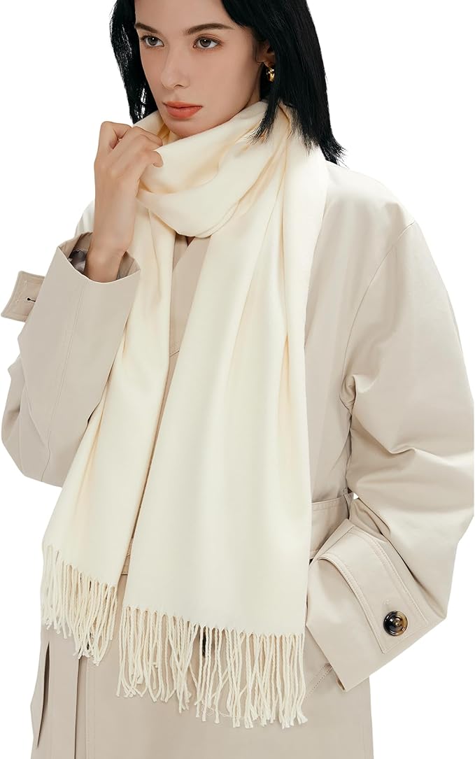 maamgic Women's Winter Scarf Soft Warm Scarf for Women Cozy Shawl Wraps for Women Lightweight Pashmina Style Wrap