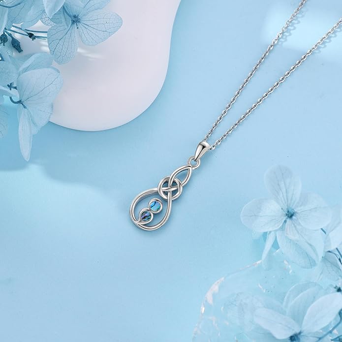 Cross Necklace Women Sterling Silver Mustard Seed/Crescent Moon/Dachshund/Stethoscope Gifts Cross Jewelry for Women