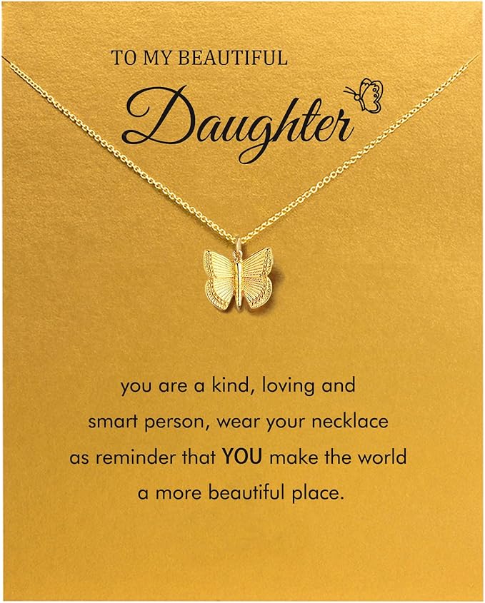 Hundred River Friendship Anchor Compass Necklace Good Luck Elephant Pendant Chain Necklace with Message Card