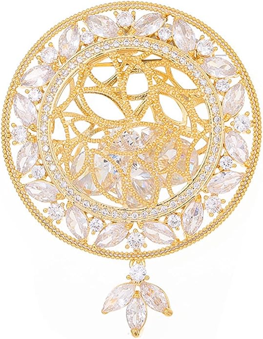 AILONMEI Brooch Pins For Women Fashion, Flower Brooches Jewelry For Women Floral Series Brooches And Pins Designer Lady's Costume