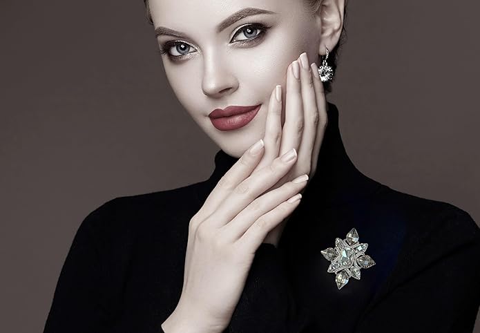 Womens Brooches and Pins for Girls Fashion Statement Jewelry
