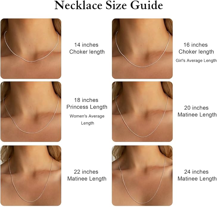 IEFWELL S925 Sterling Silver Chain Necklace for Women - 1.2 mm Sterling Silver Cable Chain, Sturdy hypoallergenic, 14/16/18/20/22/24 Inch Jewelry Gifts for Men Women