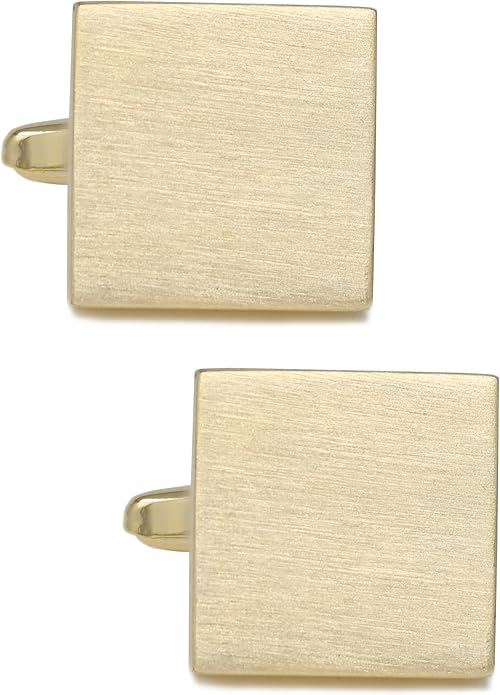 MENDEPOT Men Formal Wear Dress Shirt Cufflinks And Studs Set With Box Wedding Groom Groomsmen Gift
