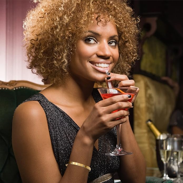 18K Gold-plated Bracelets for Women Friendship Love Bangle Bracelets Stainless Steel Bracelet Jewelry Birthday Gifts for Women Stocking Stuffers