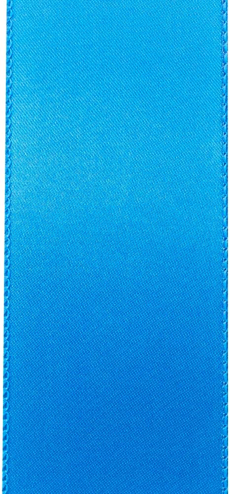 Reliant Ribbon 92575W-913-40F Satin Value Wired Edge Ribbon, 2-1/2 Inch X 10 Yards, Turquoise